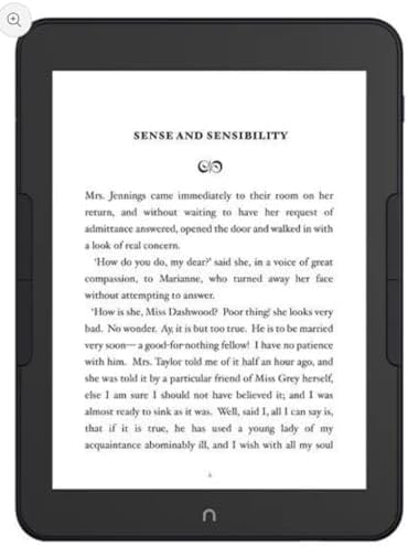 Barnes & Noble NOOK GlowLight 4 Plus eReader 7.8-inch 32GB BNRV1300 Waterproof (Renewed), Black