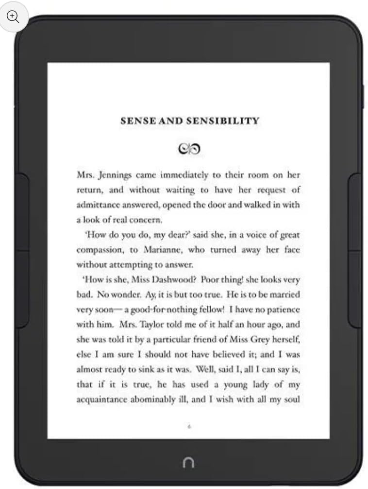 Barnes & Noble NOOK GlowLight 4 Plus eReader 7.8-inch 32GB BNRV1300 Waterproof (Renewed), Black - Image 8
