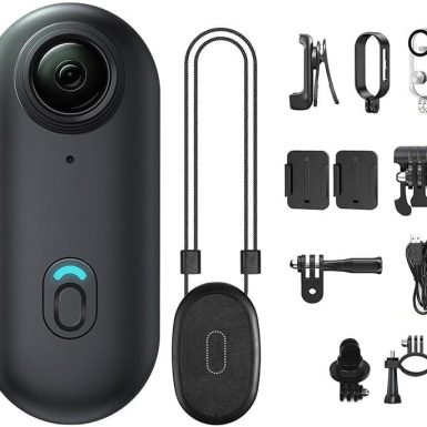 Magnetic 4K UHD Action Camera (4K, Black)