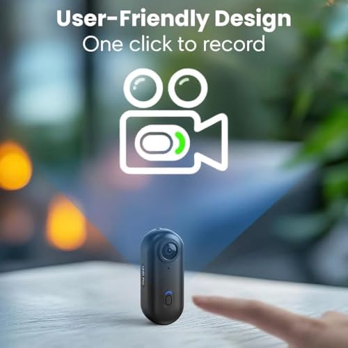 Magnetic 4K UHD Action Camera (4K, Black) - Image 3